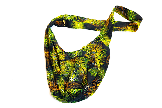 Satchel - Palms - Green