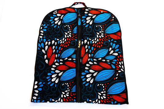 Garment Bag - Promised Land - Red & Blue